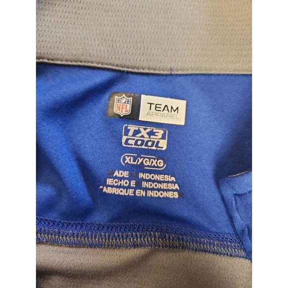 Bufflao Bills NFL Team Apparel Womens Size XL TX3 Cool Long Sleeved Zipper Shirt - Picture 5 of 5